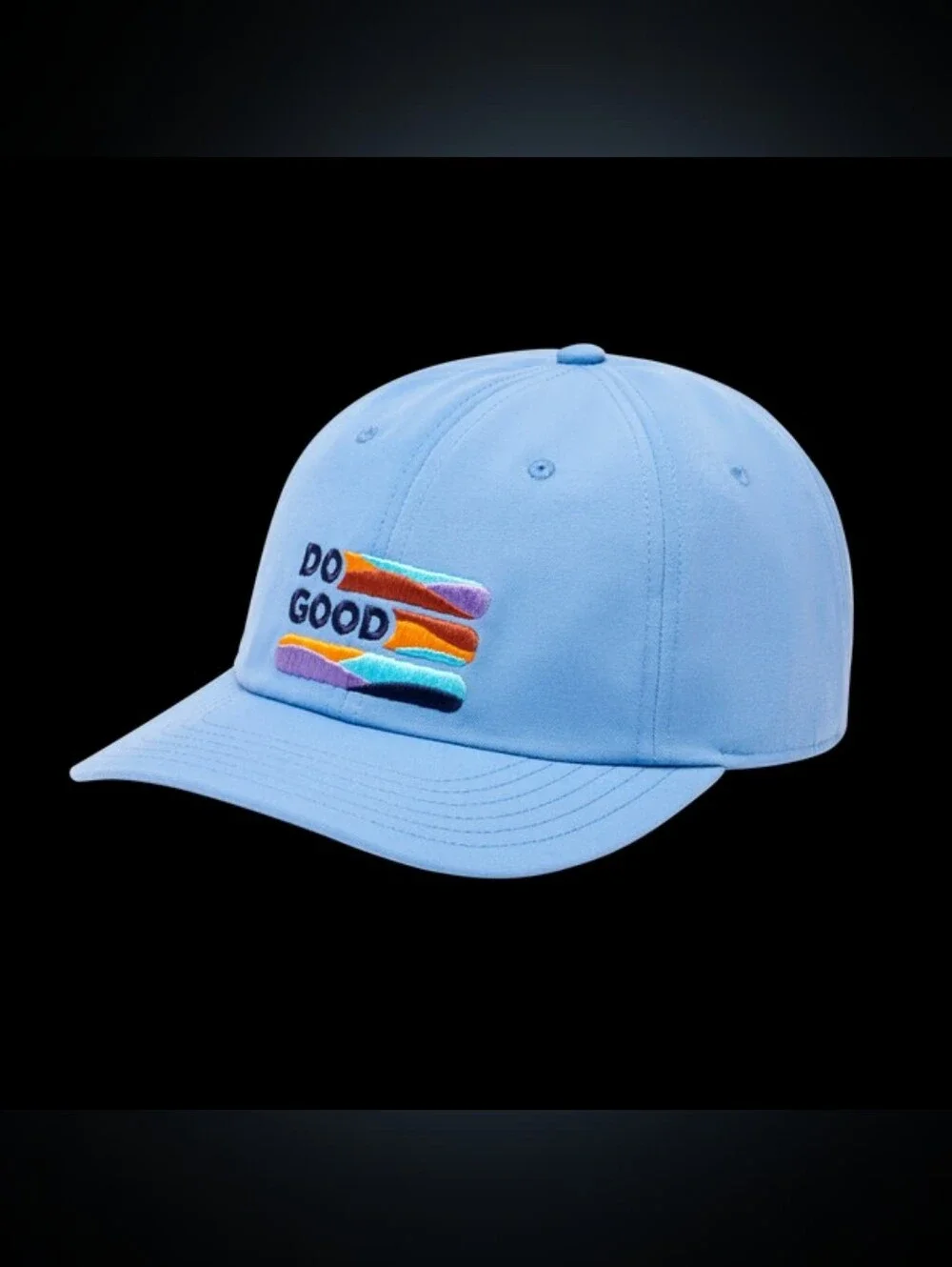 Cotopaxi Do Good Stripe Dad Hat Adjustable Blue Outdoors Ball Cap Baseball